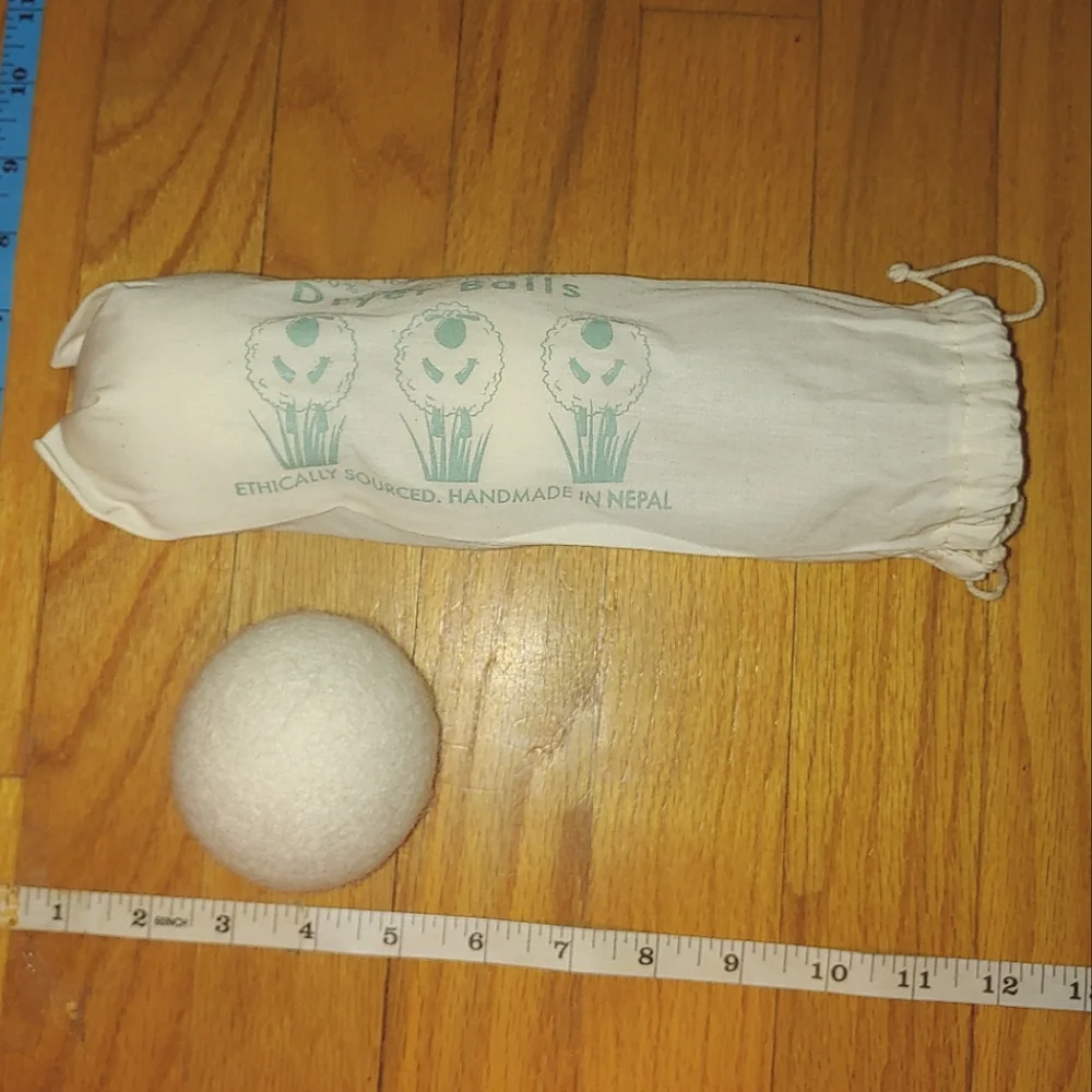 WOOL DRYER BALLS - SET OF 3MADE IN: NEPAL To The Market 2.75